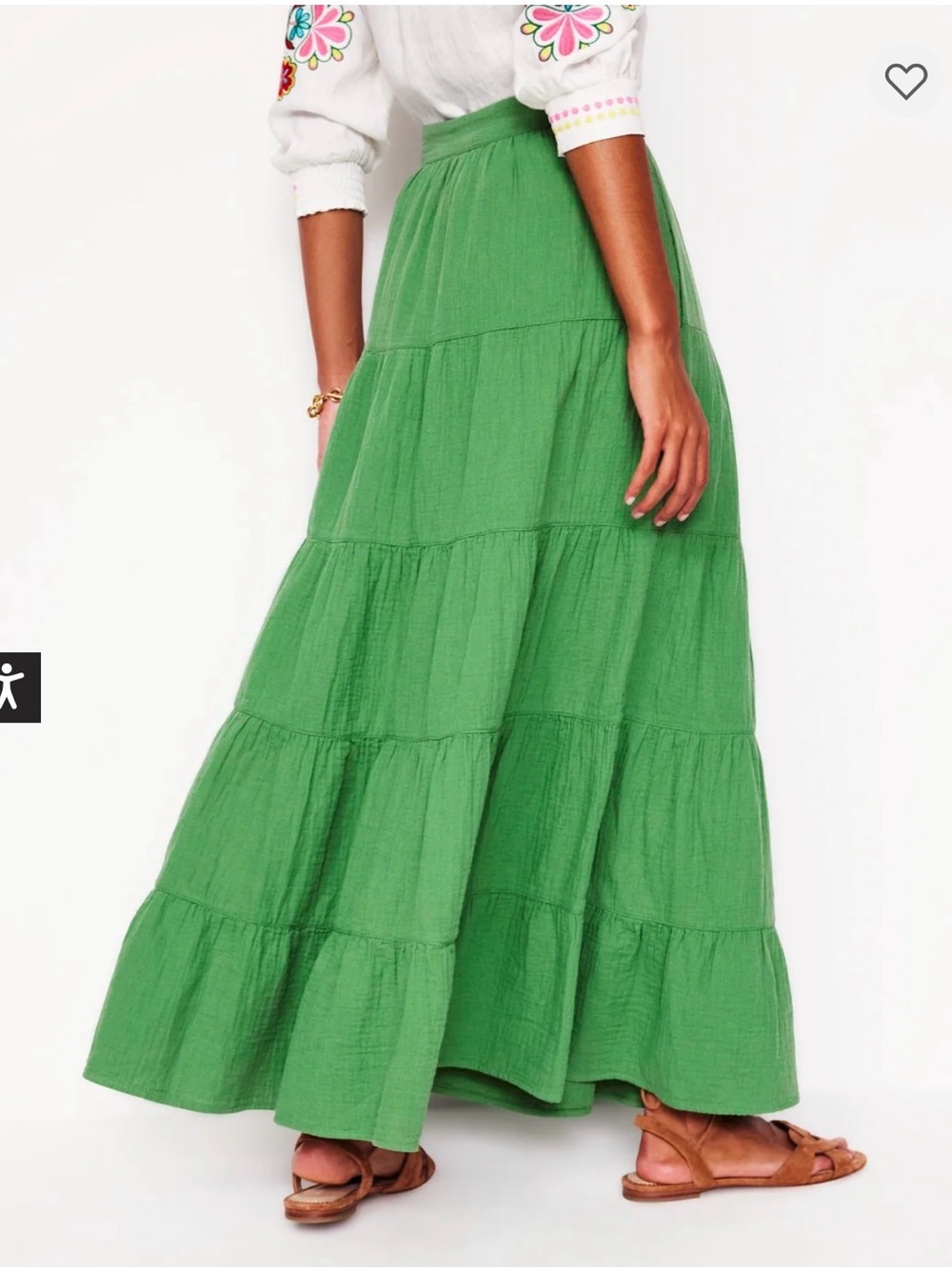 Boden Nadia Double Cloth Maxi Skirt - Picture 3 of 12